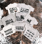 Kids Western Graphic Tee Collection: 3T / Home is Where my Herd Is