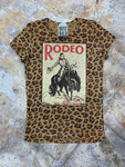 1416 Rodeo Tee: Leopard / Medium